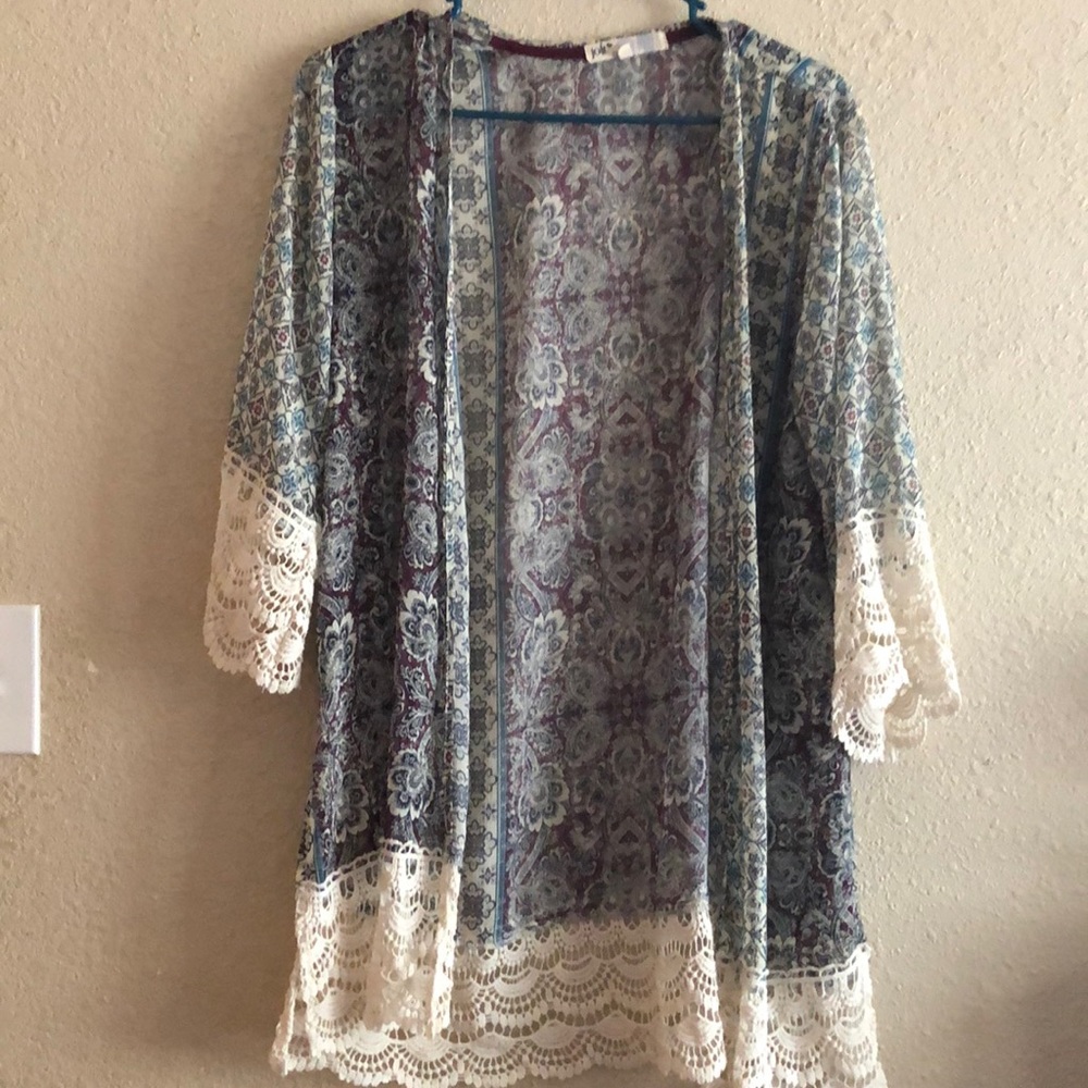 a cardigan to wear with anything including bikinis